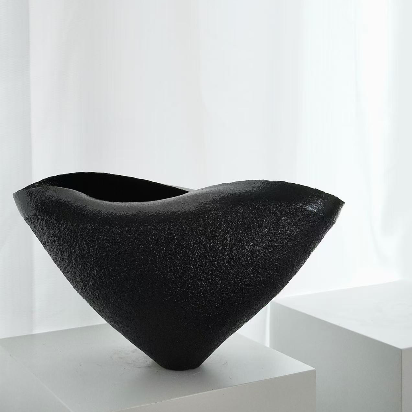 Obsidian Curve Vessel